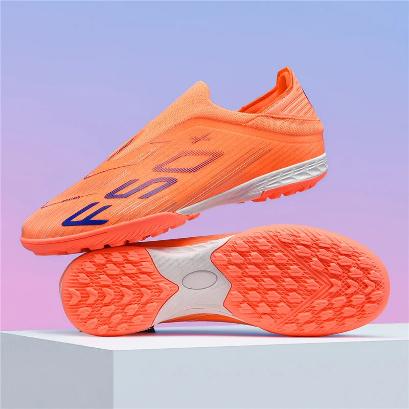 Nuove scarpe da calcio da uomo di alta qualità, tacchetti, scarpe da football, sneakers bestseller indoor per futsal, antiscivolo, da partita su erba, alte, outdoor