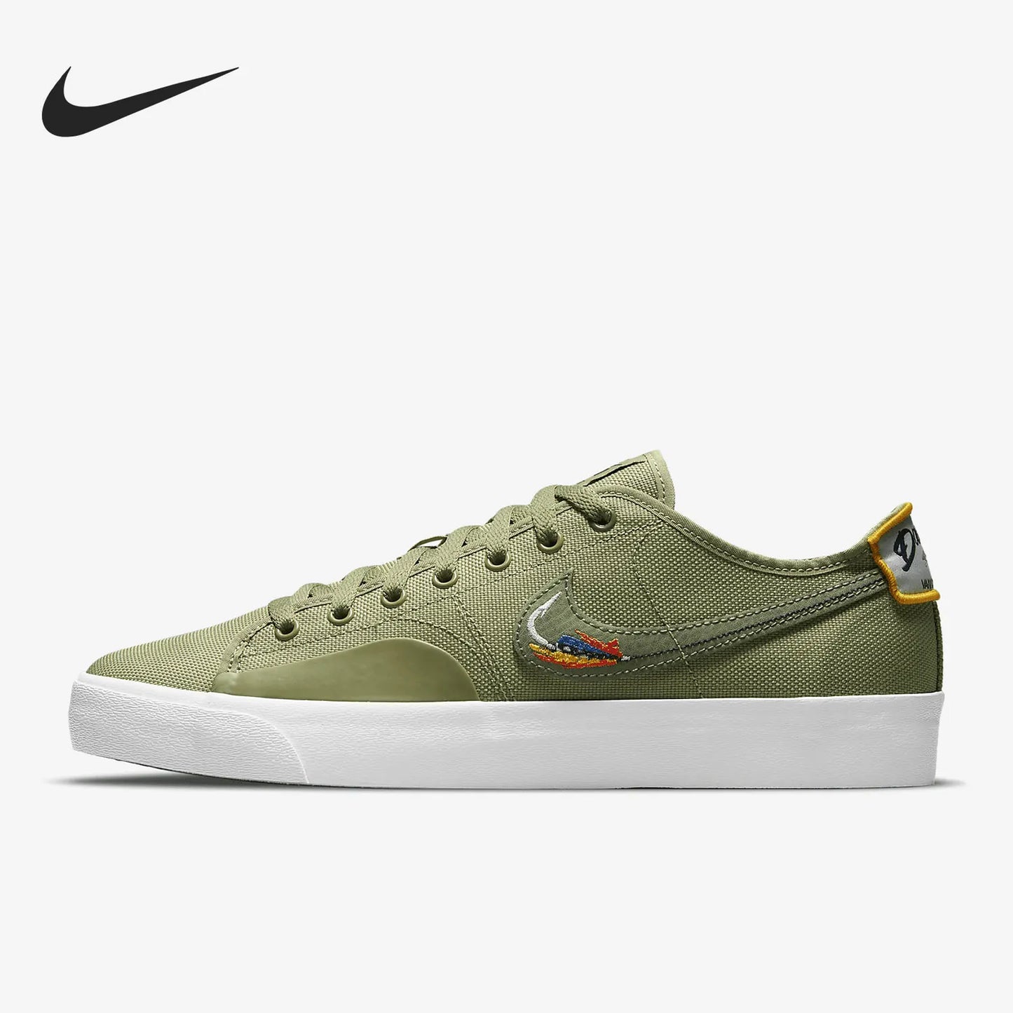 Nike Genuine SB Blazer Court Unisex Low-Top Canvas Shoes CZ5605-300