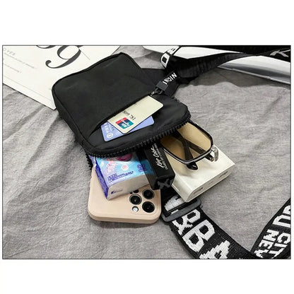 Fortnite Adult Shoulder Bag Sports Casual Lightweight Mini Phone Bags Cartoon Game Figure Printed Men Crossbody Chest Pack Gift