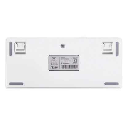 Tastiera meccanica wireless EPOMAKER x AULA F75 ISO-DE con connettività tri-mode, layout tedesco QWERTZ e batteria da 4000 mAh