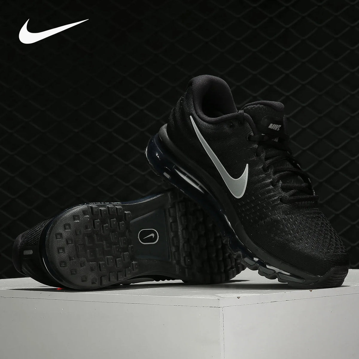 Nike AIR MAX 17 originali da uomo e da donna, scarpe da corsa con suola intera, ammortizzazione ad aria e assorbimento degli urti 849560