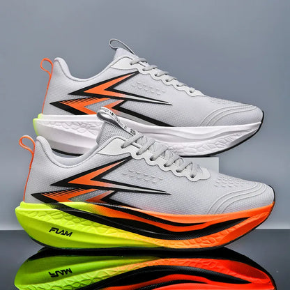 Men's Running Shoes Specialty Marathon Sports Shoes Breathable Lightweight Carbon Plate Women's Trend Athletic Sneakers Women