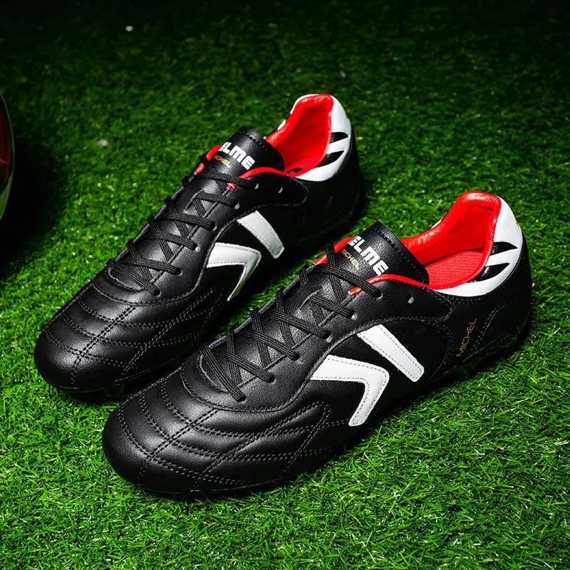 KELME FG nogometni čevlji iz originalne goveje kože, moški profesionalni športni čevlji za travnato igrišče, protizdrsni športni čevlji za trening in nogomet ZX80011018