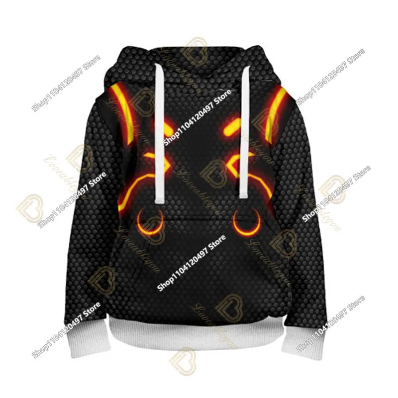 Children's Clothing Fortnite Cosplay Hoodie Sweatshirt, Battle Ikonik Man Sleeve Costume, Christmas Pullover Stress Shirt Clothes