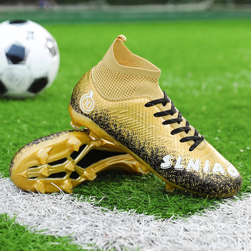 Chaussures de football professionnelles pour hommes, crampons de football FG ultralégers, baskets d'entraînement de football, chaussures de sport d'extérieur