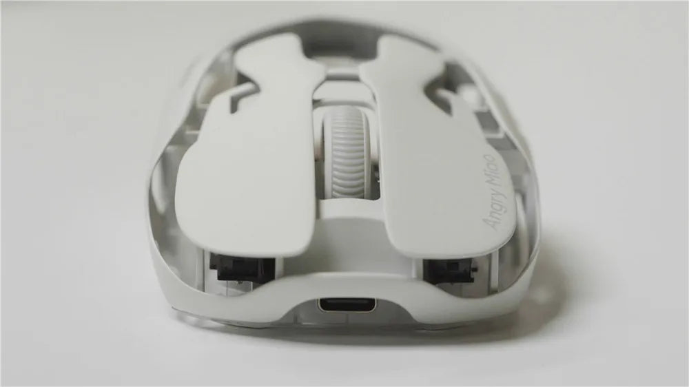 Angry Miao Infinity Gaming Wireless Mouse, Ultralight Metal Gaming Mouse, PAW3950 30K DPI, Hot-Swappable Dual 8K Tri-Mode Bluetooth & Wired Mouse