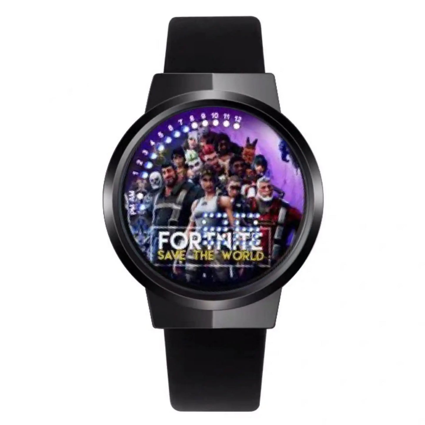 Fortnite Watch Cute Fashion Cartoon Personalized Kawaii Touch Night Light LED Student Electronic Watch Gift for Friends