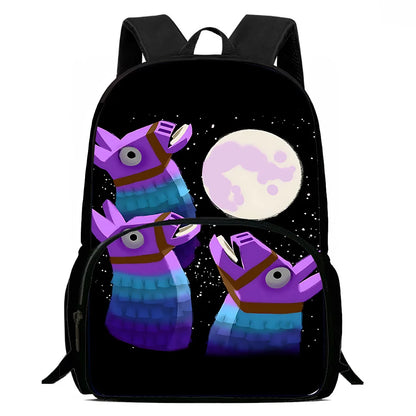 Mochilas infantis do jogo popular FortniteS para meninos e meninas, presente de aniversário para estudantes, sacos escolares de criança, mochila durável de grande capacidade para campismo