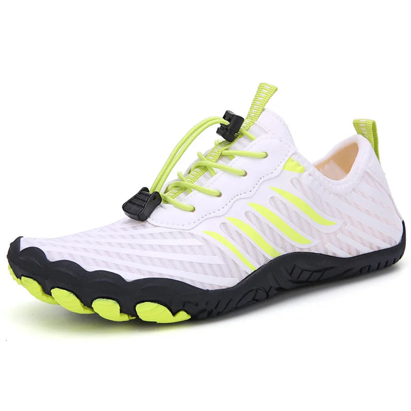 Uomo Donna Scarpe da acqua Scarpe acquatiche Scarpe drenanti Sport da spiaggia Sandali da nuoto Asciugatura rapida Canottaggio A piedi nudi Immersioni Pesca Surf Sneakers