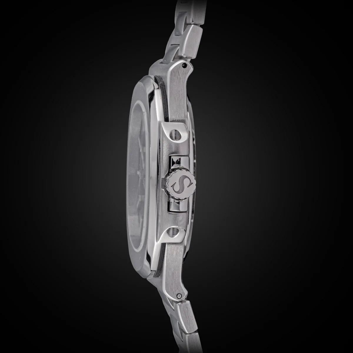 Orologio da uomo Sugess automatico meccanico, movimento Miyota 9015, quadrante MOP, luminoso, impermeabile 5bar, bracciale di lusso S466