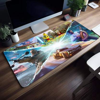 Mouse Pad Shooting Mouse Pad Non-slip Lock Edge Office Student F-FORTNITE Game Gaming Thickened Survival Large Writing Pad Cushion