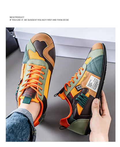 High-Quality Shoes for Men Summer New Mesh Breathable Youth Leisure Running Sneakers Walking Men Shoes Light Sneakers Zapatillas