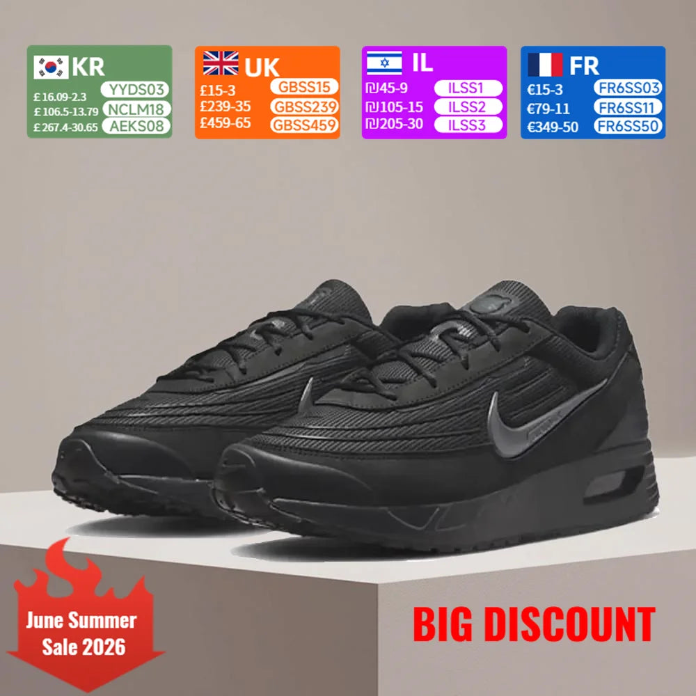 Tekaski copati Nike Air Max Verse – lahka konstrukcija za podporo pri vsakodnevnem tekaškem treningu, unisex model FV1302-001