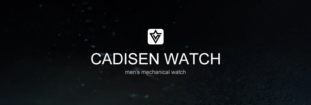 NEW 2026 CADISEN AQUA DIVER Brand Luxury Men Watches Automatic Watch Japan 8215 100M Waterproof Luminous Mechanical Wristwatch