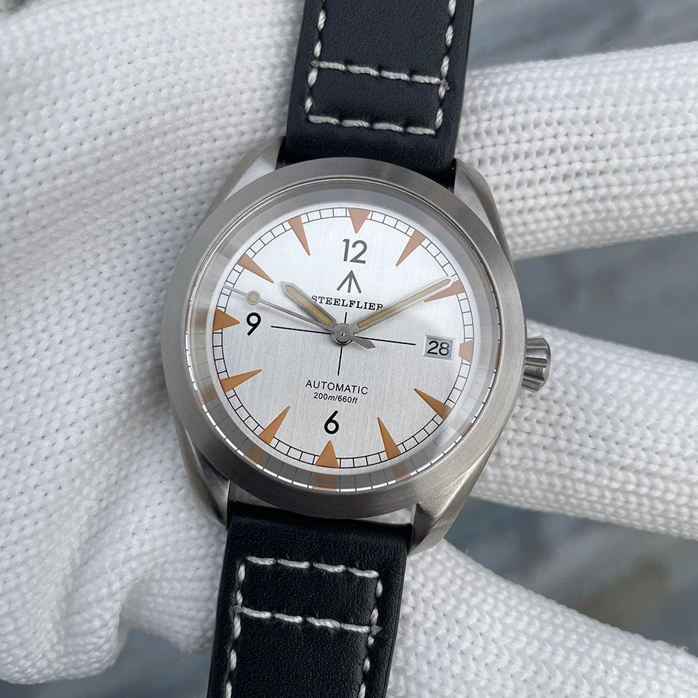 STEELFLIER Official SF751 Luxury Fashion Mechanical Wristwatch NH35 Movement Super Luminous 20Bar Waterproof Classic Dive Watch
