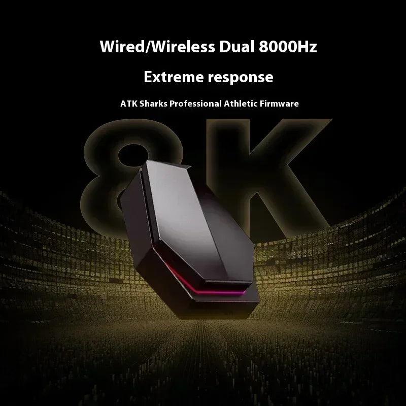 ATK Blazing Sky X1 V2 Wireless Gaming Mouse 8K Low Latency Lightweight FPS Esports Mouse for PC, Mac & Windows