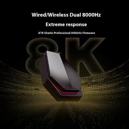 ATK Blazing Sky X1 V2 Wireless Gaming Mouse 8K Low Latency Lightweight FPS Esports Mouse for PC, Mac & Windows