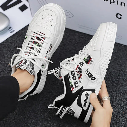 Skateboard Moški čevlji Poletni superge Usnjeni Casual Moda Na prostem Tek Šport Pohodništvo Tenis Platforma Oblikovalec Luksuzni