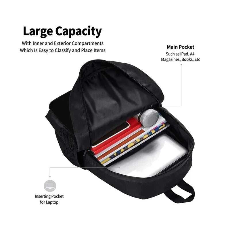 Fortnite 15 Inch Cartoon School Backpack for Kids Boys Girls, Cool Game Printed Lightweight Backpack Large Suitable for Ages 5-8