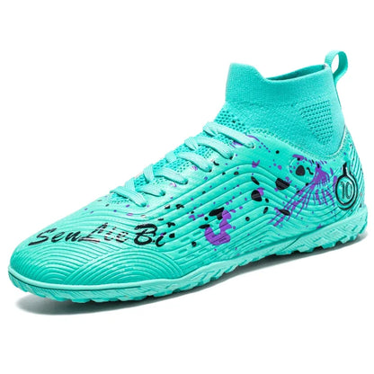 Chaussures de football anti-ald pour hommes, baskets de football respirantes, chaussures de football en plein air, basses, coordonnantes, TF, FG