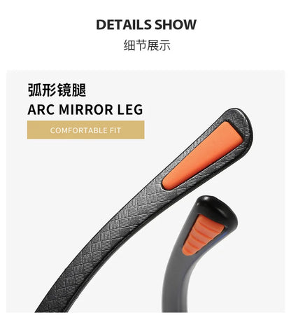 Night Vision Retro Square Women Anti Blue Light Sunglasses UV400 Men Computer Game Anti Radiation Red Orange Sleep Lens Eyewear