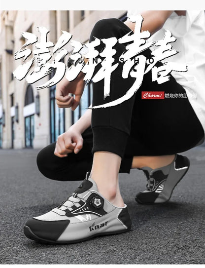 Platform-sneakers med åndbart, trendy mesh til sommeren, nye sports- og fritidssko til mænd i store størrelser 39-48