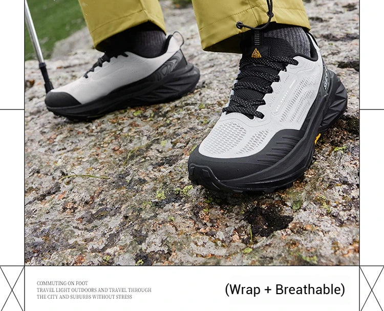 361 Degrees Yushan 3.0 Men Running Shoes Hiking Cushioning Flexible Breathable Non-slip Outdoor Jogging Male Sneakers 672532214