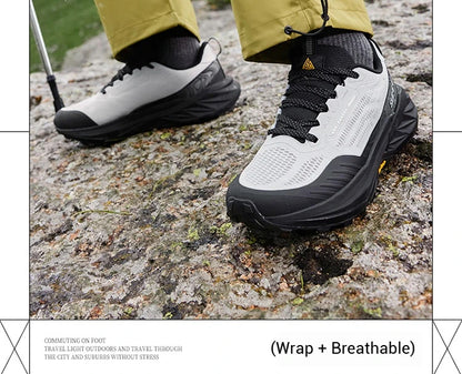 361 Degrees Yushan 3.0 Men Running Shoes Hiking Cushioning Flexible Breathable Non-slip Outdoor Jogging Male Sneakers 672532214