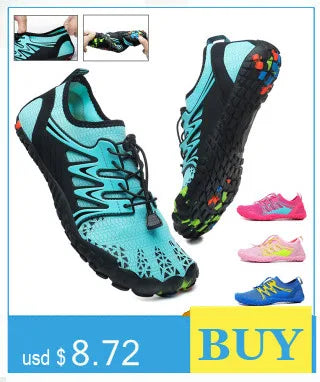 Uomo Donna Scarpe da acqua Scarpe acquatiche Scarpe drenanti Sport da spiaggia Sandali da nuoto Asciugatura rapida Canottaggio A piedi nudi Immersioni Pesca Surf Sneakers