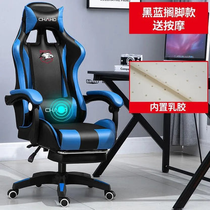 Joylive WCG High-quality Leather Computer Gaming Chair Cafe Racing Chair for Office and Game Room