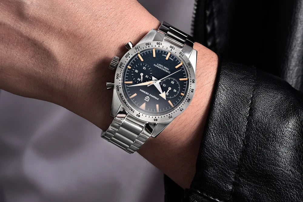 2026 New PAGANI DESIGN Retro Men's Watches Moon Quartz Watch For Men Speed Sports Chronograph AR Sapphire VK64 Clock