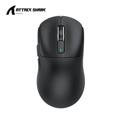 Attack Shark X3/X3PRO 4K/8K Tri-mode Gaming Mouse, PixArt PAW3395 Sensor, 26K DPI, 49g Ultralight, BT/2.4G Wireless/Wired, for PC