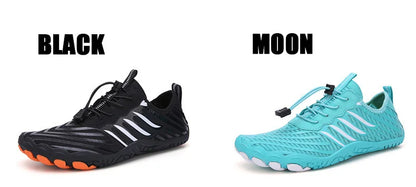 Uomo Donna Scarpe da acqua Scarpe acquatiche Scarpe drenanti Sport da spiaggia Sandali da nuoto Asciugatura rapida Canottaggio A piedi nudi Immersioni Pesca Surf Sneakers