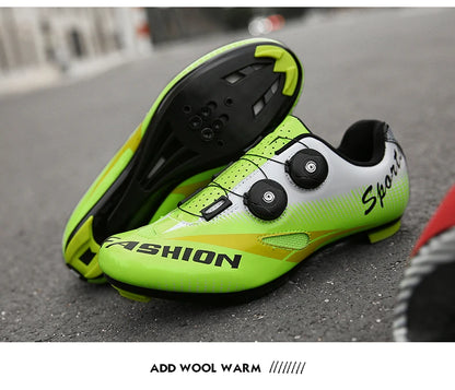 2023 New Road Bicycle Shoes Men Cycling Sneaker Mtb Clits Route Cleat Dirt Bike Speed Flat Sports Racing Women Spd Pedal Shoes