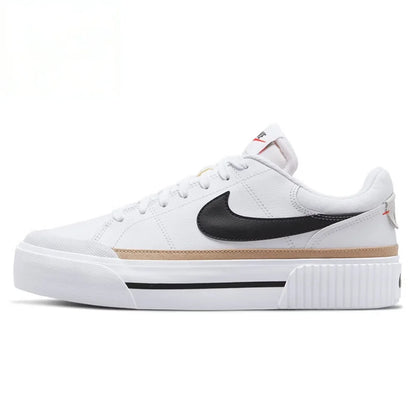 Nike Court Legacy Lift, diseño de suela elevada: antideslizante, amortiguación cómoda, zapatillas clásicas y duraderas DM7590-112