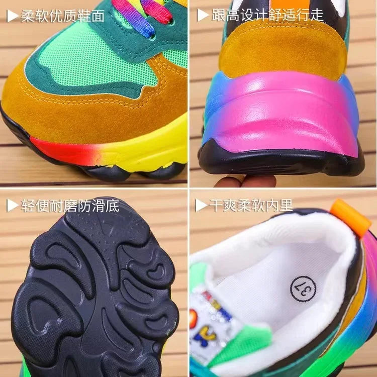 Damskie sportowe trampki, tenisówki, buty do biegania, damskie obuwie codzienne na platformie, modne obuwie, buty do koszykówki, wygodne, eleganckie, sportowe, modne