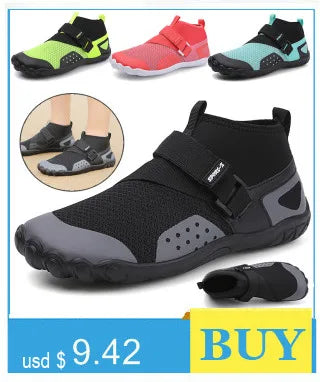 Uomo Donna Scarpe da acqua Scarpe acquatiche Scarpe drenanti Sport da spiaggia Sandali da nuoto Asciugatura rapida Canottaggio A piedi nudi Immersioni Pesca Surf Sneakers