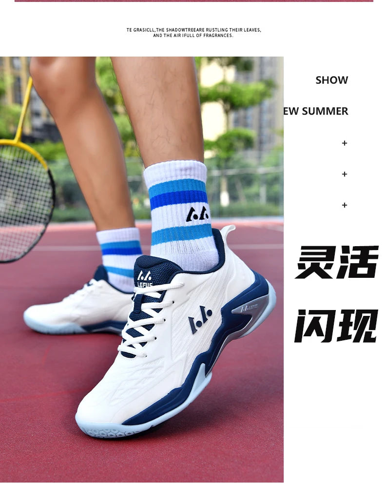 Men's Badminton Competition Shoes Original Table Tennis Training Sneakers Wear-Resistant High-Quality Volleyball Shoes
