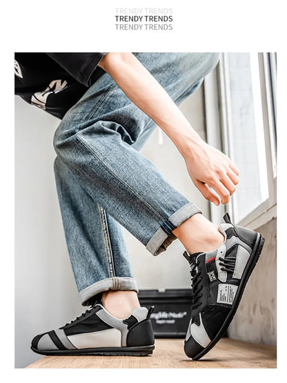 High-Quality Shoes for Men Summer New Mesh Breathable Youth Leisure Running Sneakers Walking Men Shoes Light Sneakers Zapatillas