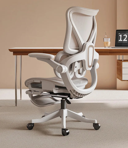 Stable Durable Ergonomic Chair Floating Wing Waist Support Computer Chair Office Chair Back Chair Household E-sports Chair
