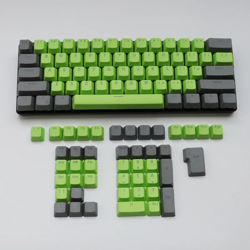 106 Keys Grey Red Keycaps PBT Specials Keycap Backlit Two-Color Key Caps For MX Switch 61/87/104 Mechanical Keyboard
