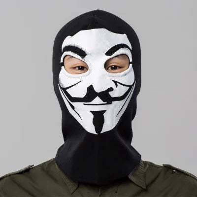 Night light cycling mask; Call of Duty Skull Mask; CS Headset; Deadpool Merchandise Warm Mask; Halloween Fun