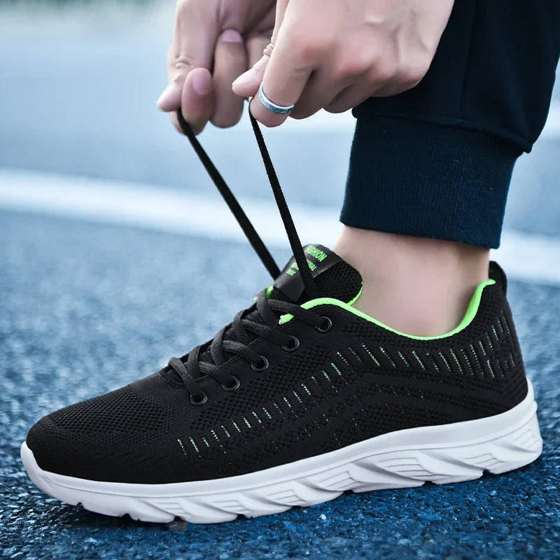 Zapatillas de running para hombre, zapatillas deportivas de moda, ligeras y transpirables, zapatillas cómodas para caminar, zapatillas deportivas para hombre.