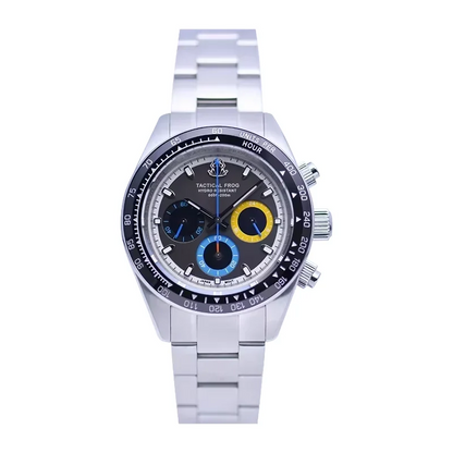 Tactical Frog Quartz Watch VS75 Solar Chronograph Sapphire 200m Waterproof Luxury Watch Luminous Quartz Movement 41mm Mens Watch