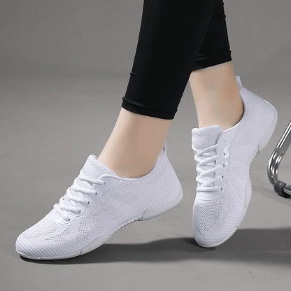 Marwoo Sneakers bianche da cheerleading per ragazze - Scarpe sportive leggere da allenamento, camminata e tennis per bambine e donne - 2316