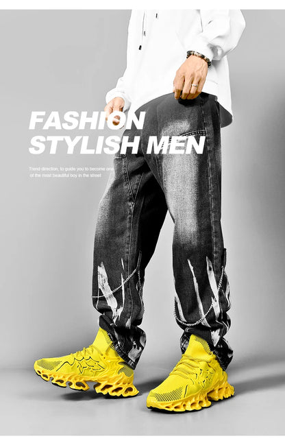 Zapatillas de hombre, zapatillas deportivas, calzado informal para hombre, zapatillas de tenis, calzado de lujo, zapatillas de carrera, calzado transpirable, mocasines de moda, zapatillas de running para hombre