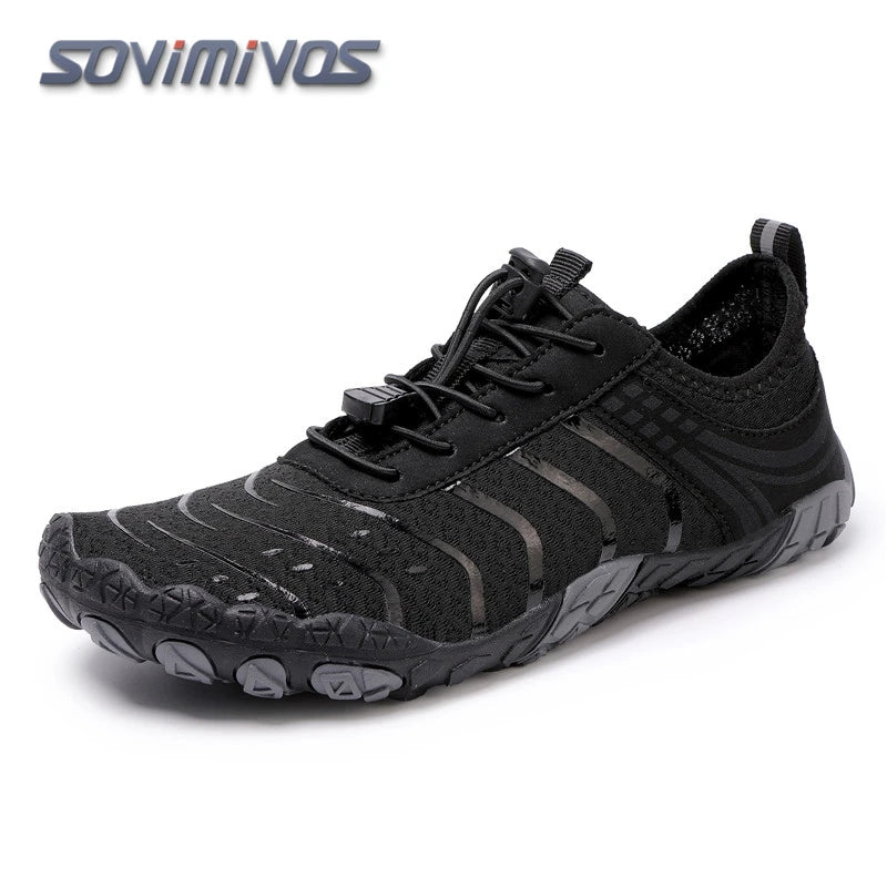 Men's Trail Running Shoes, Lightweight Athletic Zero Drop Barefoot Shoes Non Slip Outdoor Walking Minimalist Shoes for Women