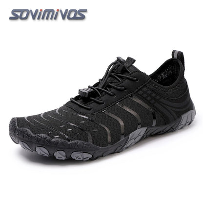 Men's Trail Running Shoes, Lightweight Athletic Zero Drop Barefoot Shoes Non Slip Outdoor Walking Minimalist Shoes for Women