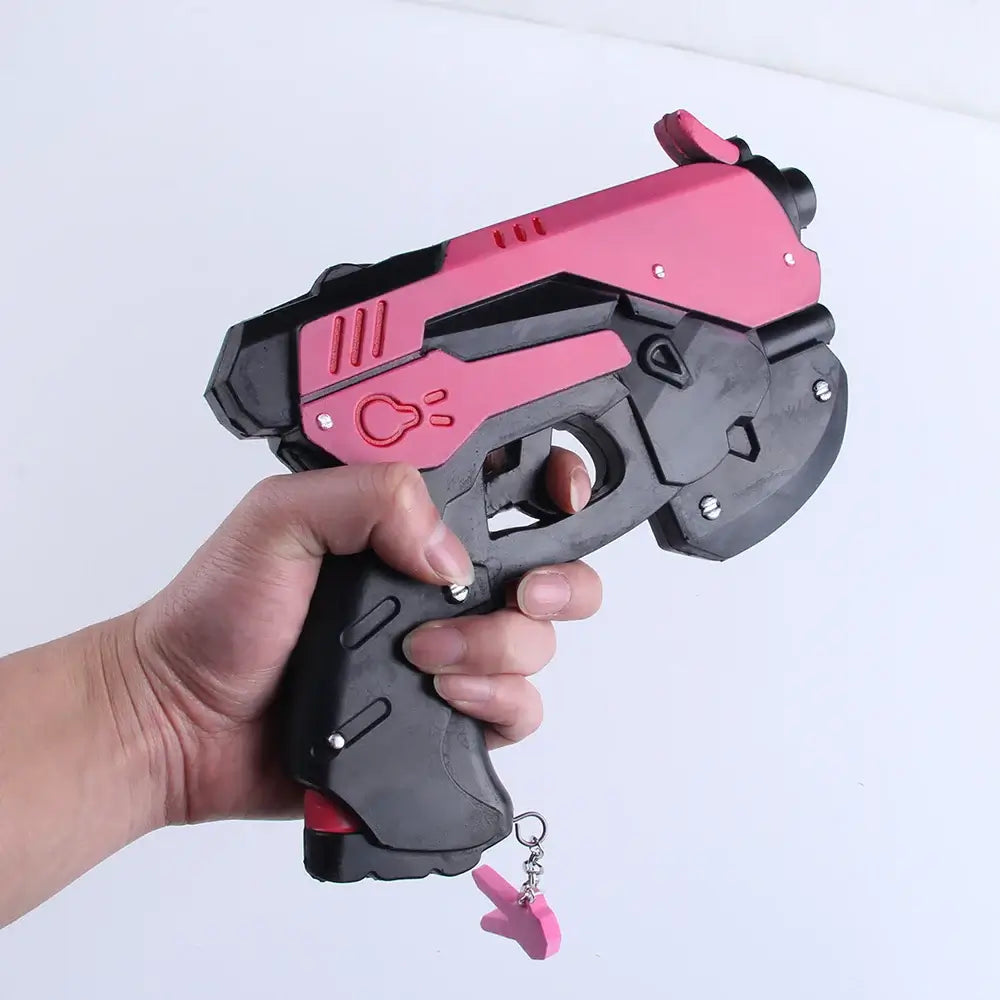 Igra Overwatch D.Va slušalica pištolj Hana Song DVA oružje pištolj cosplay rekviziti za božićne i halloween zabave, igračka i cosplay dodaci