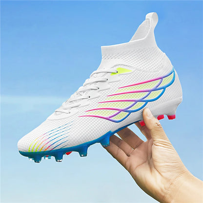 2026 Superfly FG Football Boots Outdoor Soccer Cleats Black Shoes Soft Sport Professional Shoes Breathable Comfortable Boots Plus